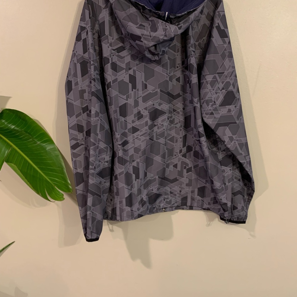 Ecko Function Abstract Geometric Purple Gray Wind… - image 4